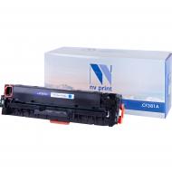 Совместимый картридж NVPrint NV-CF381A Cyan 