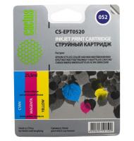 Совместимый картридж струйный Cactus идентичный  Epson EPT0520