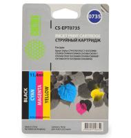 Совместимый картридж струйный Cactus идентичный  Epson EPT0735