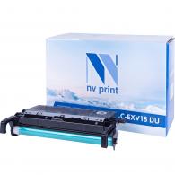 Совместимый барабан NVPrint идентичный Canon C-EXV18 DU 