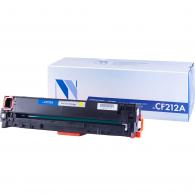 Совместимый картридж NVPrint NV-CF212A Yellow 