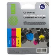 Совместимый картридж струйный Cactus идентичный  Epson EPT0520