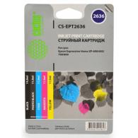 Совместимый картридж струйный Cactus идентичный  Epson EPT2636